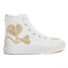 Lelli Kelly Canvas Boot White